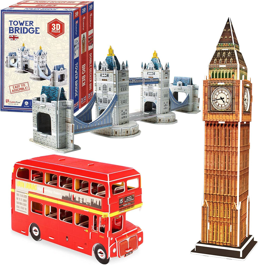 3D Puzzle Notre Dame de Paris Cathedral Model Kit, 293 Pieces S25377