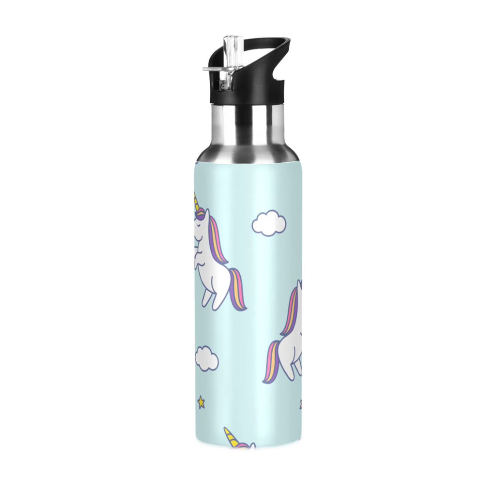 Stainless Steel Insulated Water Bottle with Straw Lid X615