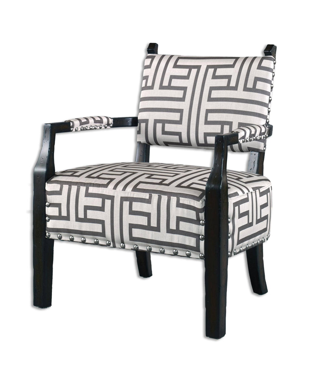 Geometric Accent Chair T7163