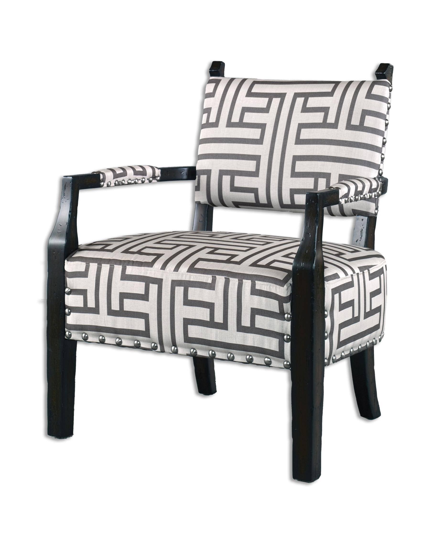 Geometric Accent Chair T7163