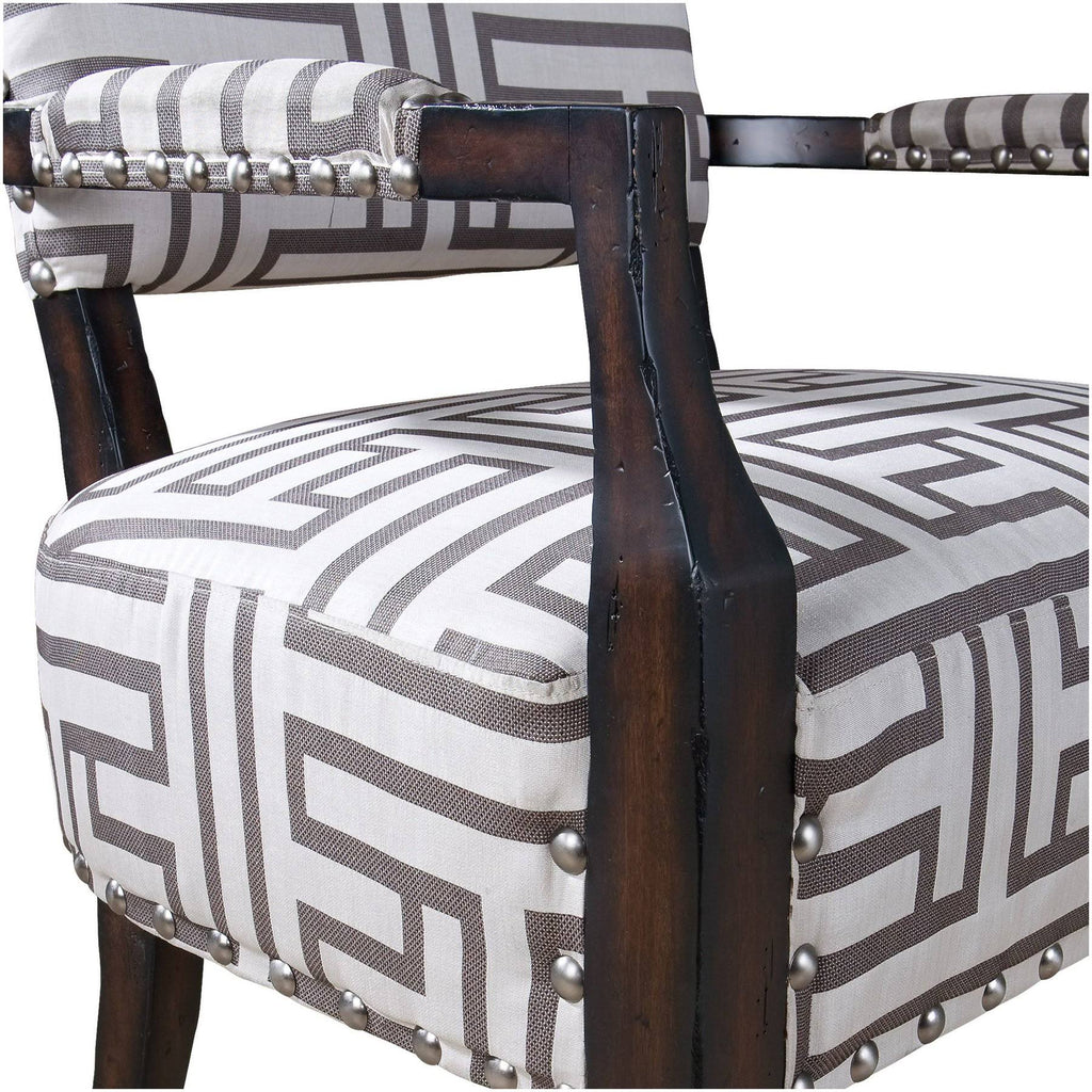 Geometric Accent Chair T7163