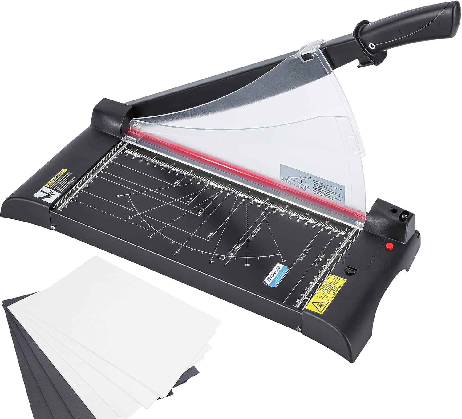 12 inch A4 Paper Trimmer Guillotine with Safety Guard and Blade Lock B5166