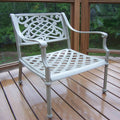Cast Aluminum Arm Chair D1125