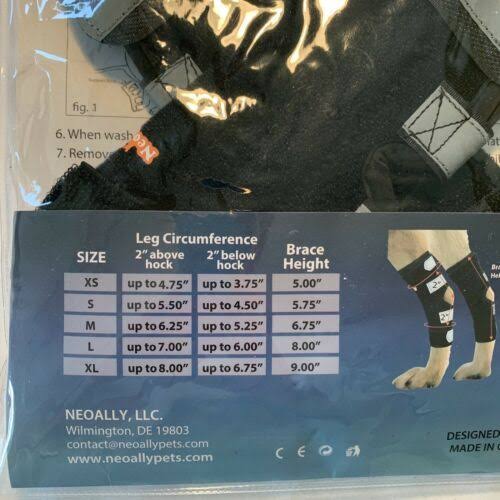 Large Pair Dog Rear Leg Brace U1629
