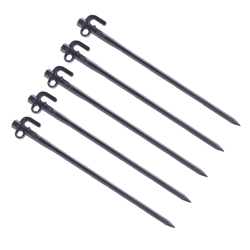 5pcs Steel Tent Stakes 30cm C334694
