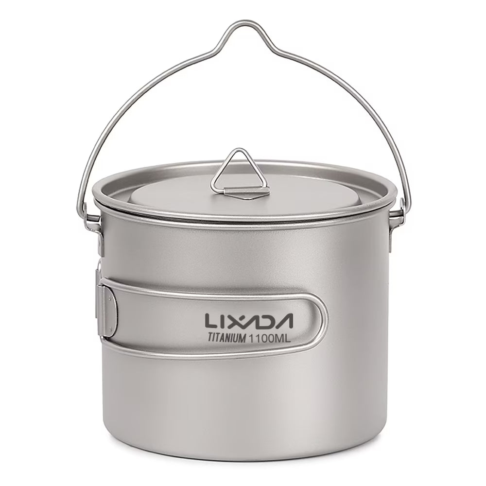 Ultralight Pot Water Mug Cup with Lid and Foldable Handle Z9227
