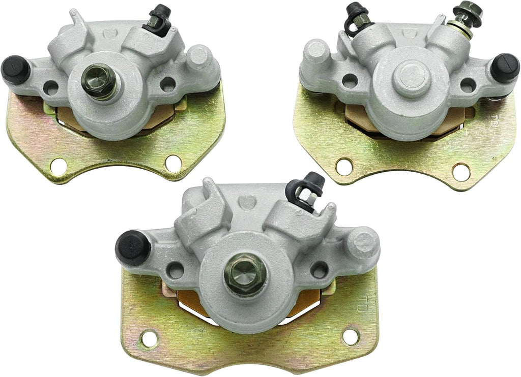 Front Left Right & Rear Brake Calipers W/Pads Pack of 2 Z1164