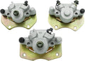 Front Left Right & Rear Brake Calipers W/Pads Pack of 2 Z1164