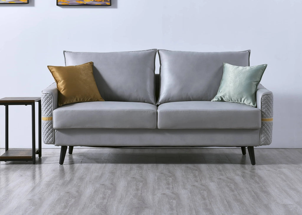 72 inch 3-Seat Tufted Sofa Couch T821915