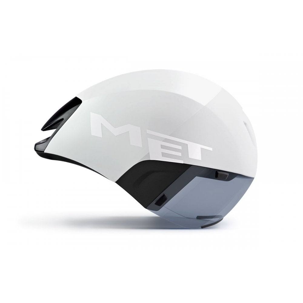 White M Helmet Q1760