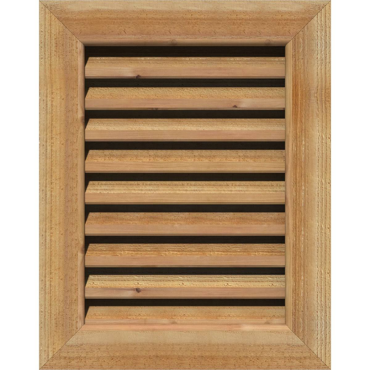 36x22W x 24x22H Vertical Gable Vent C190