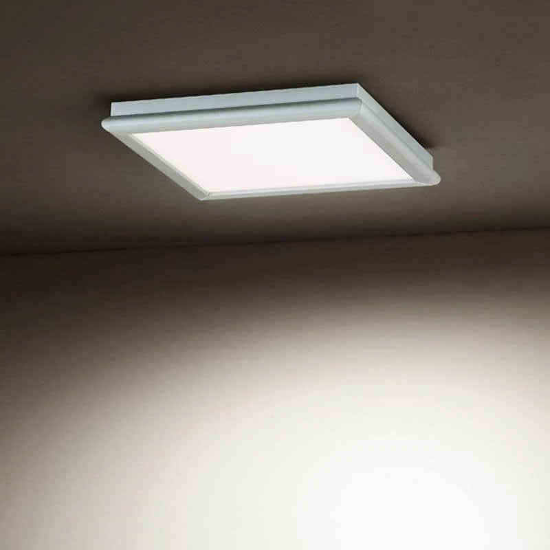 Brushed Aluminum LED Flush Mount F526