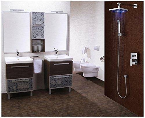 Volume Control LED Rainfall Shower Faucet D773
