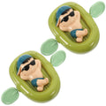 2pcs Boat Design Bathing Toys O9894