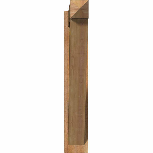 6 in. x 36 in. x 28 in. Western Red Cedar Rough Sawn Outlooker Z58251