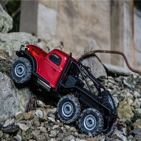 Red 6x6 RTR Crawler P75118