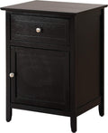1 Drawer 1 Door Nightstand Cappuccino C3589