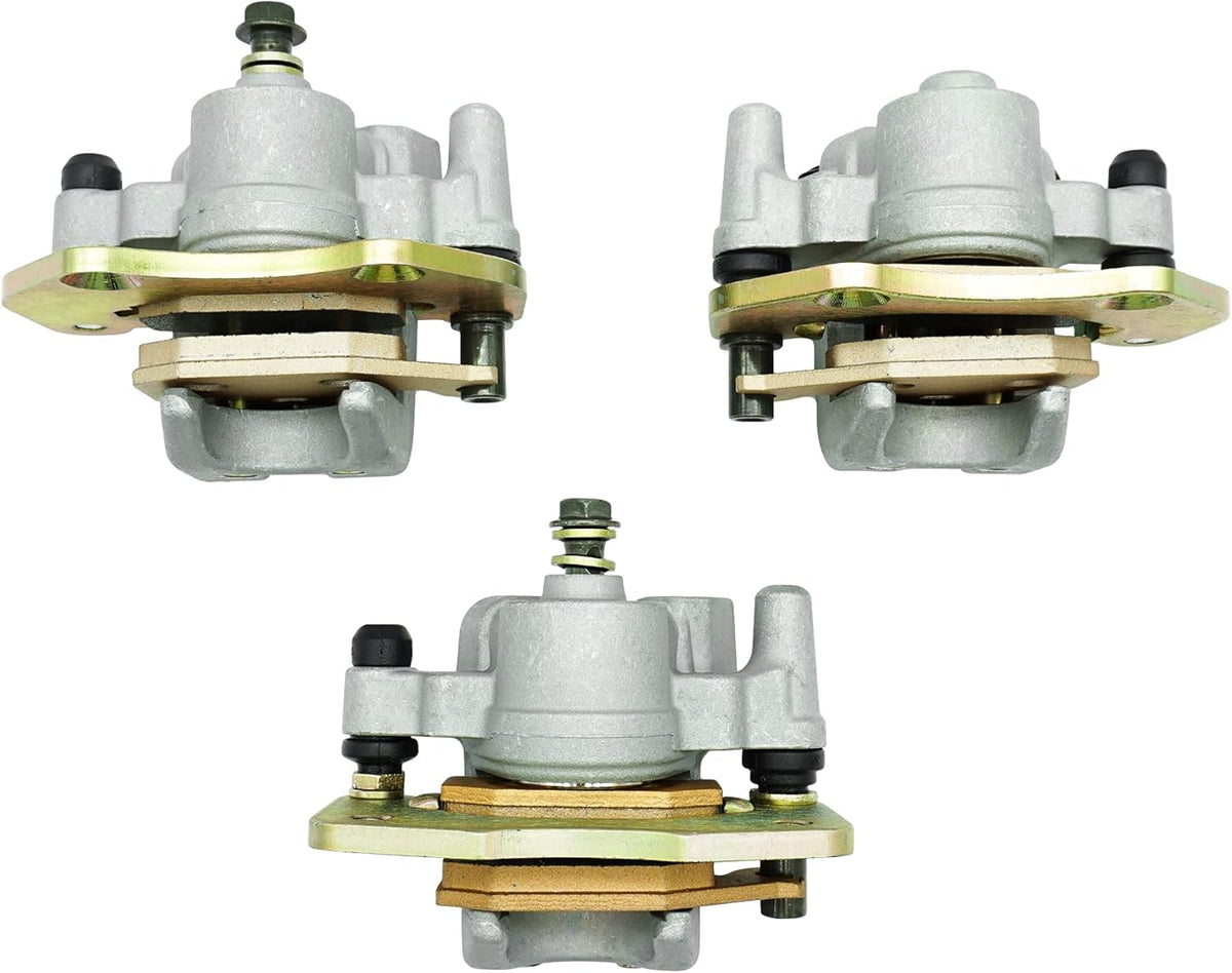 Front Left Right & Rear Brake Calipers W/Pads Pack of 2 Z1164