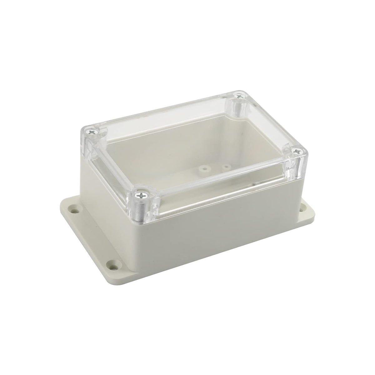 Junction Box ABS Plastic IP67 Universal Electrical Project Enclosure with Transparent Clear Cover Y56813