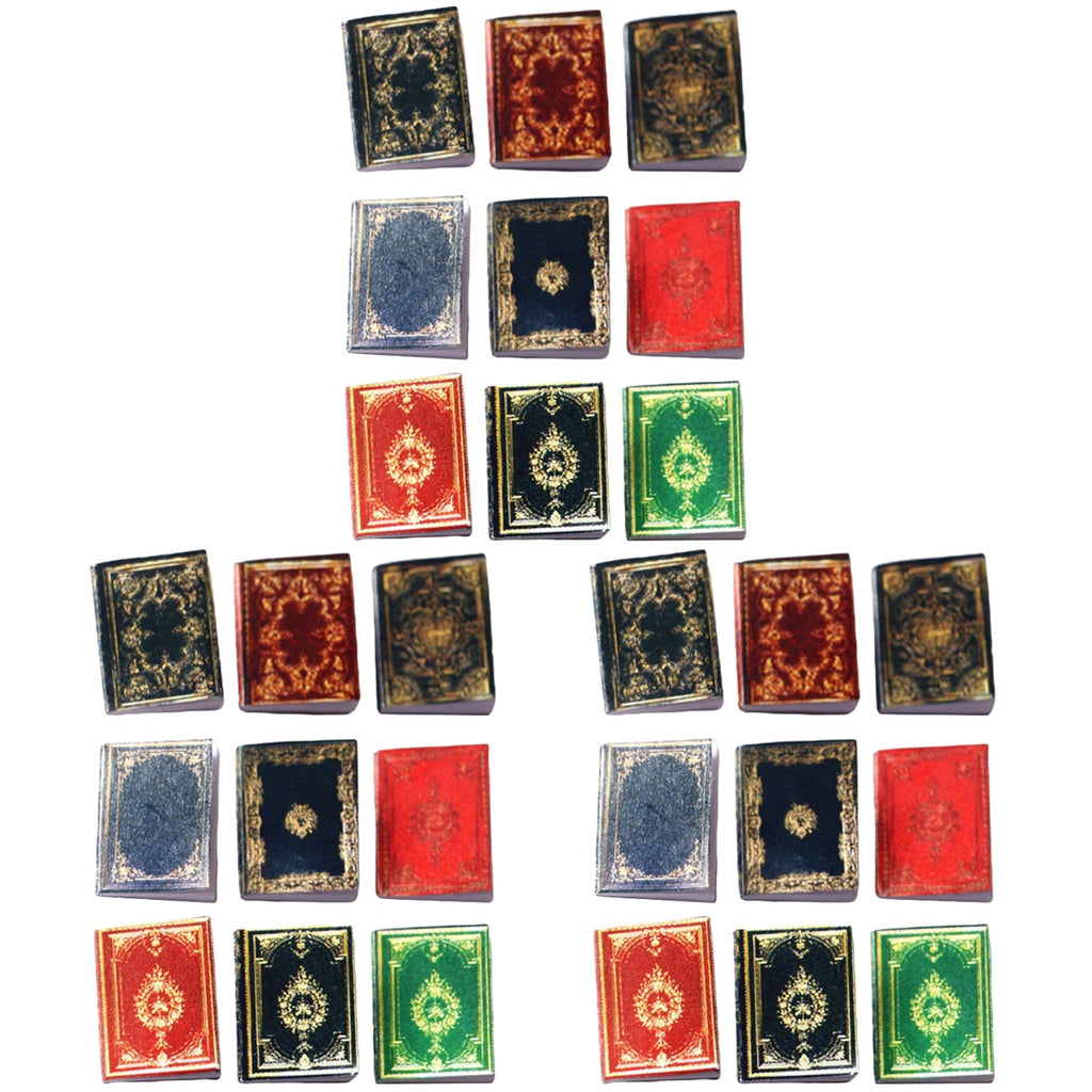 27 pcs Dollhouse Miniature Books Toys R198