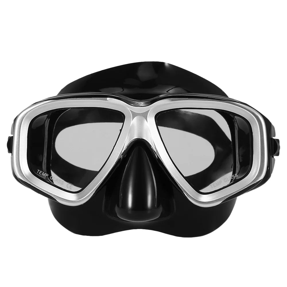 Freediving Snorkel Set with Goggles E879772