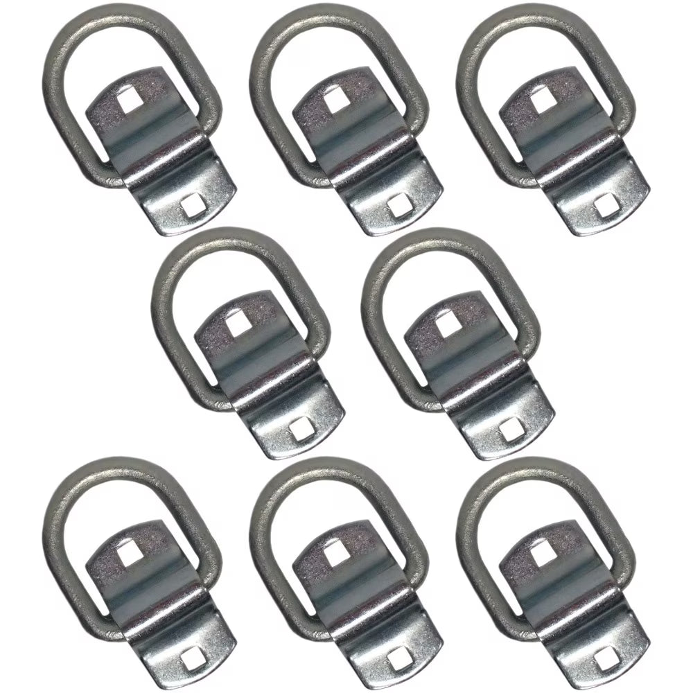 8 Bolt-on 1/2" D Rings Trailer Tie Down R70299