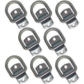 8 Bolt-on 1/2" D Rings Trailer Tie Down R70299