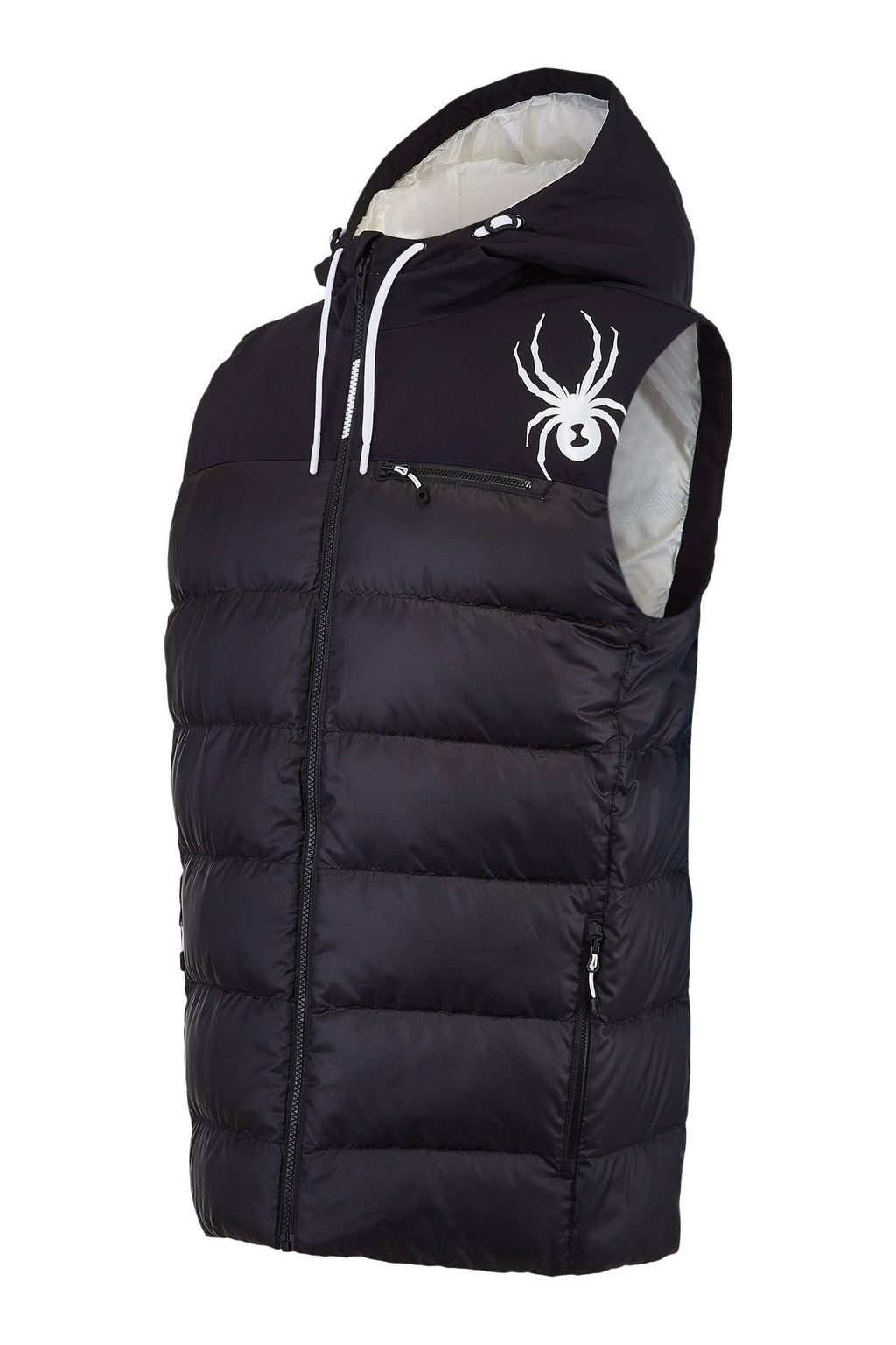Black Down Vest S9277