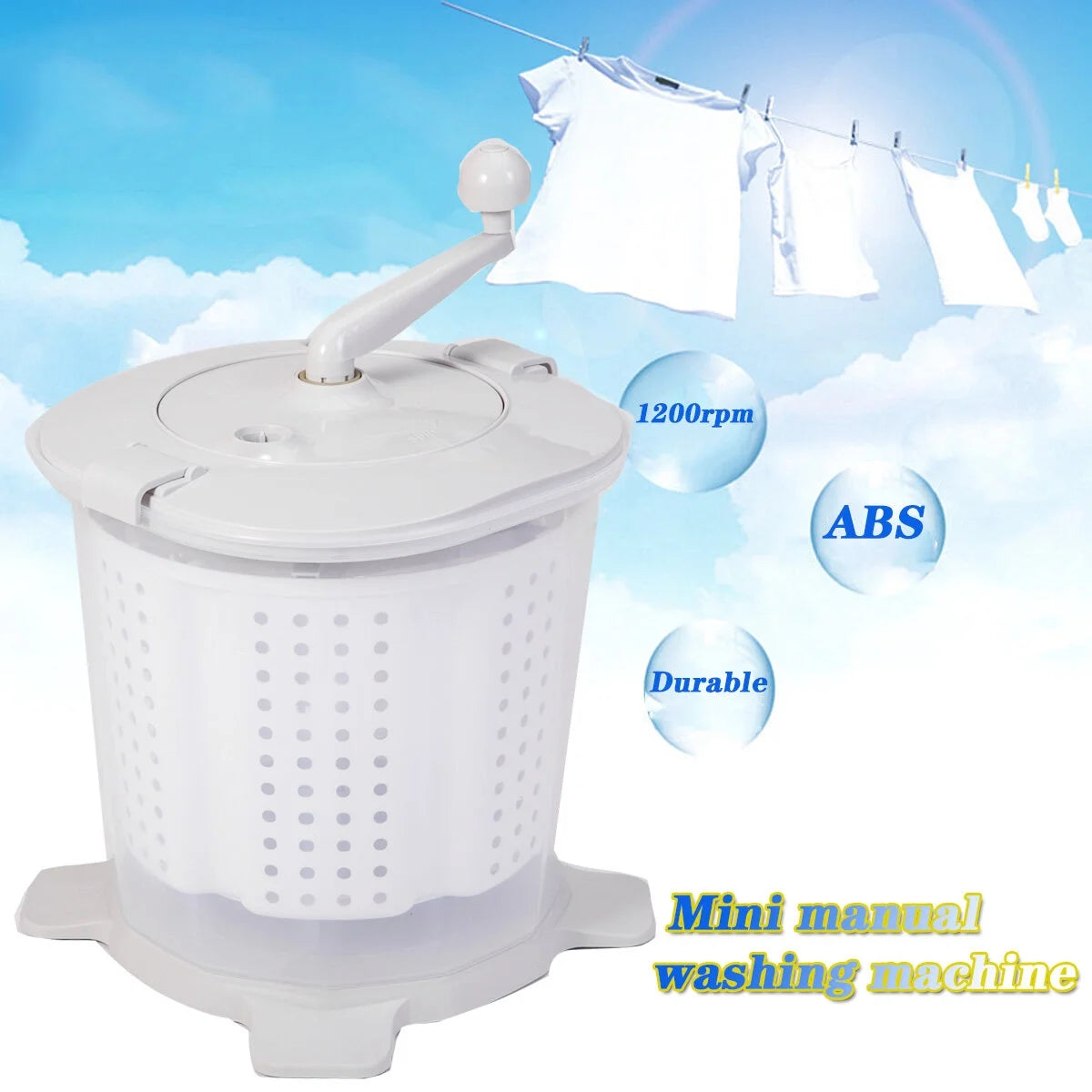 2 in 1 Portable Mini Laundry Dryer K381001