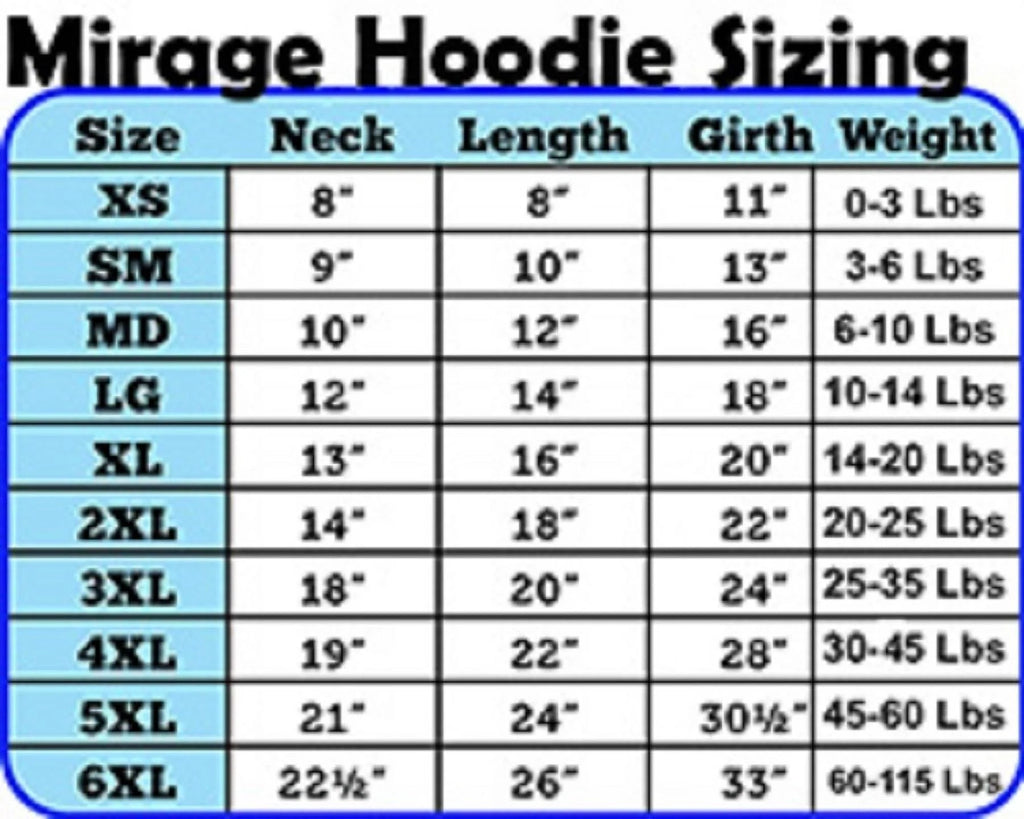 Blue XXL Pet Hoodie Q8920