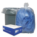 Clear Low-Density Can Liners 31-33gal .63 Mil 33 x 39 250/Carton X608348