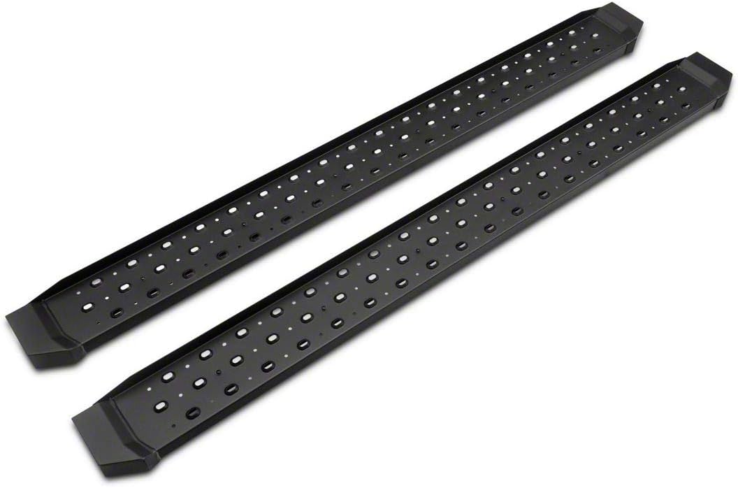 Black Steel Running Boards K852