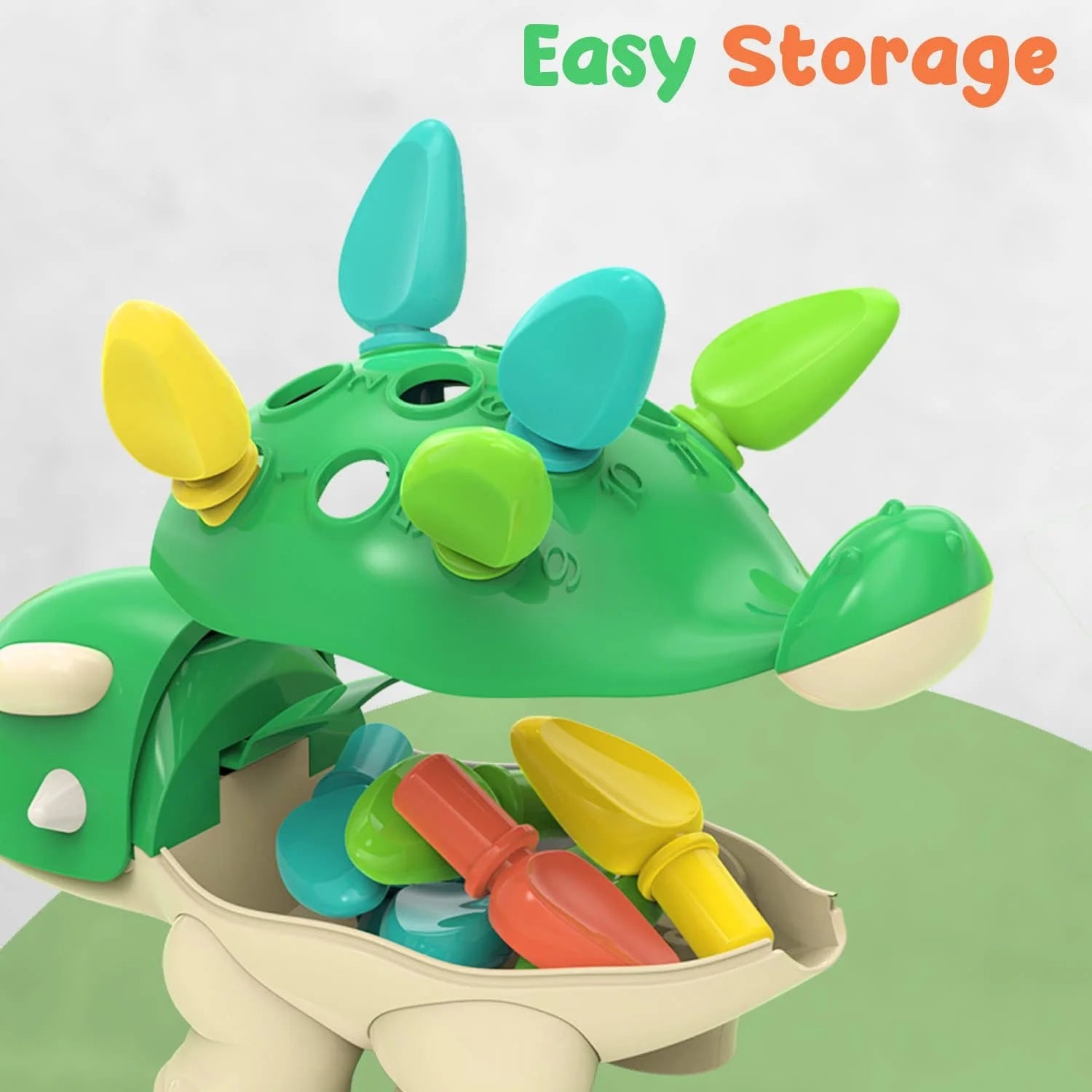 Dinosaur Toy with 12 Spike Quills for Matching Colors C965182