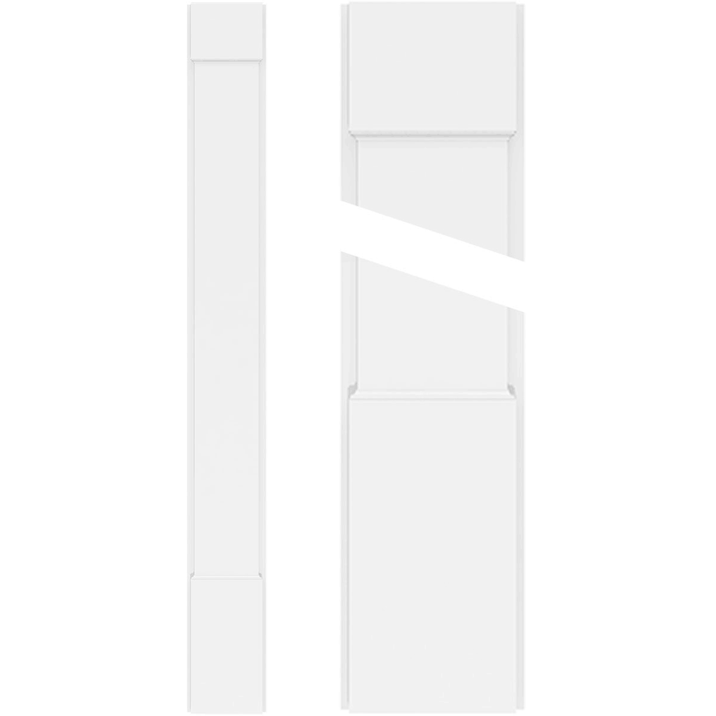 Plain PVC Pilaster (Pair) H756