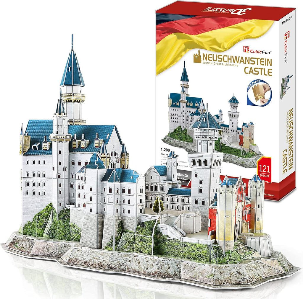 3D Puzzle Notre Dame de Paris Cathedral Model Kit, 293 Pieces S25377