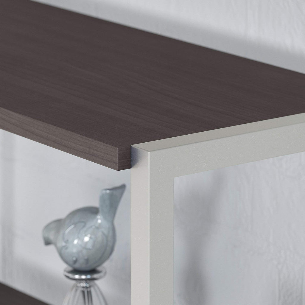 Storm Gray Bookcase Hutch V343