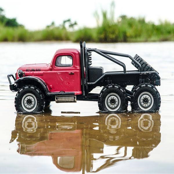 Red 6x6 RTR Crawler P75118