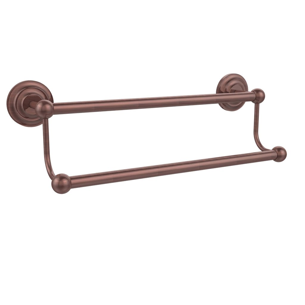 Antique Copper Double Towel Bar P873