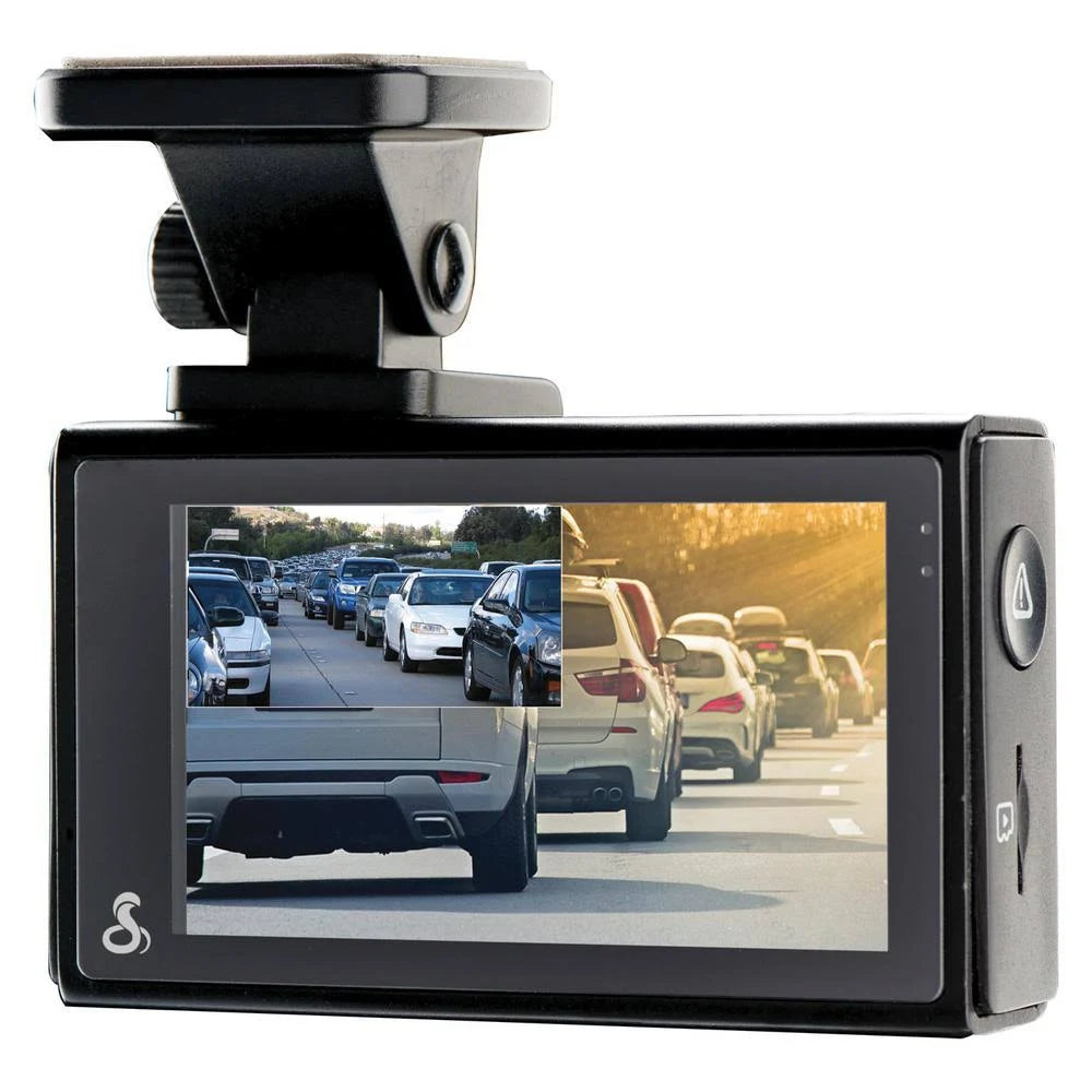 Dual-View Smart Dash Cam P889