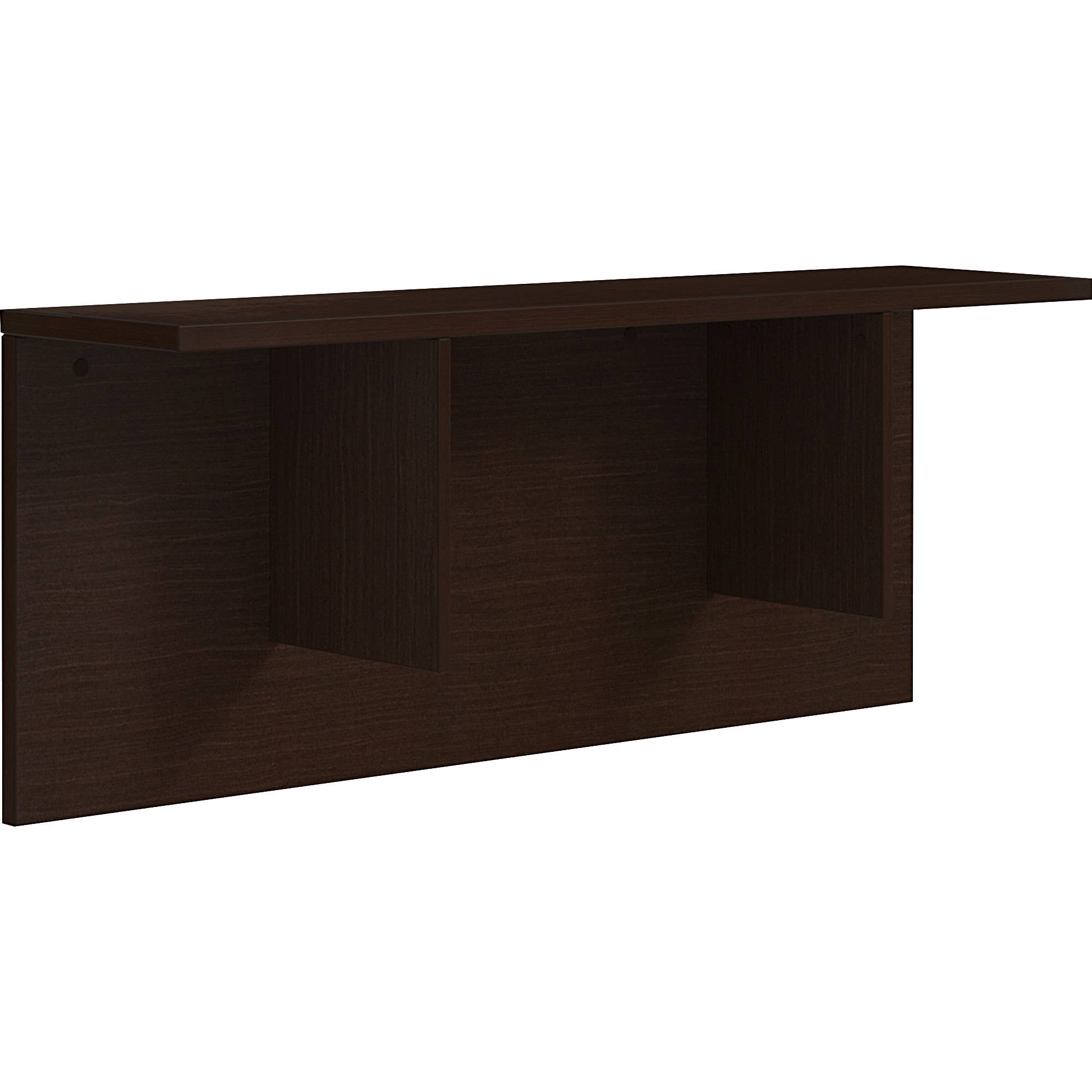 Espresso Laminate Reception Desk Y605538