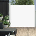 Cream Retractable Side Awning 39.4"x118.1" R4857