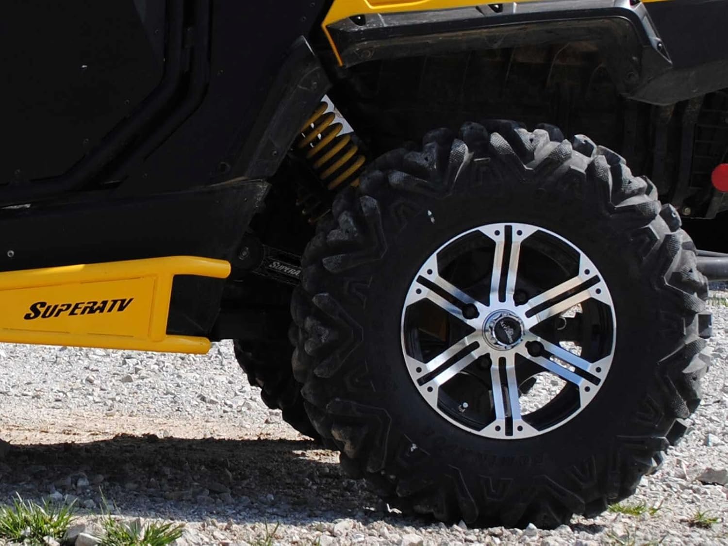 Extended Rear Trailing Arms for Can-Am Commander 800/1000 Black Z799