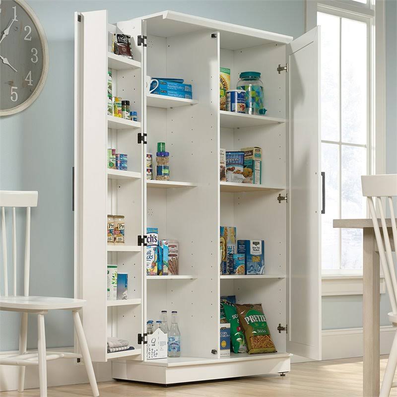White Storage Cabinet Q496