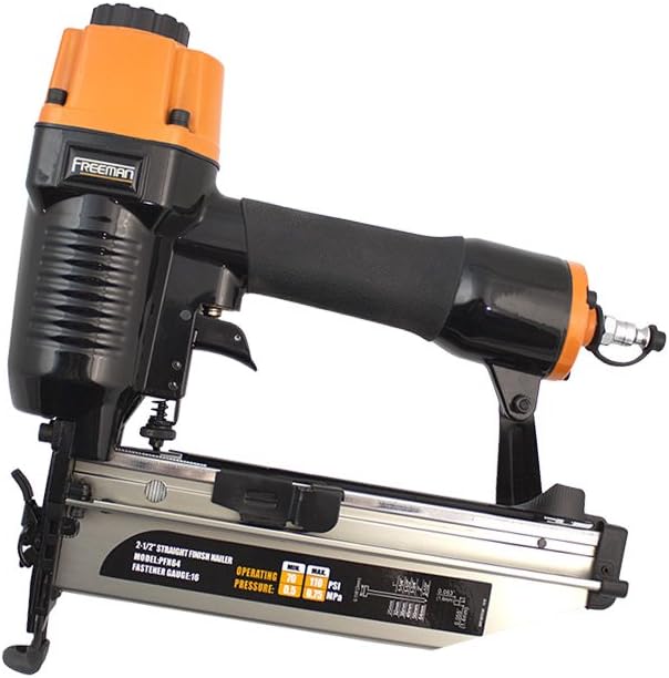 Pneumatic Framing and Finishing Nailers and Staplers Combo Kit with Canvas Bag (5-Piece) Y74911
