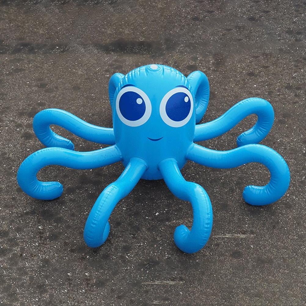 Octopus Inflatable Ball Sprinkler Water Spray Toy D351