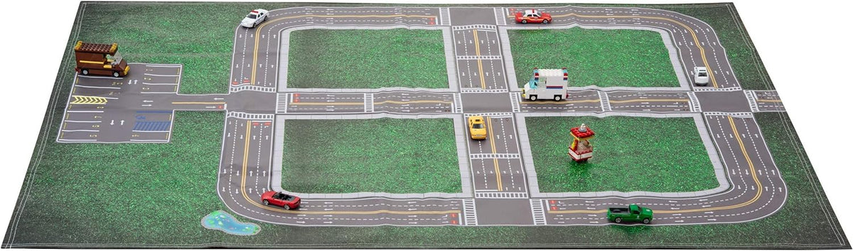 CAR Play Mat & Parking Lot for Toy Cars D700