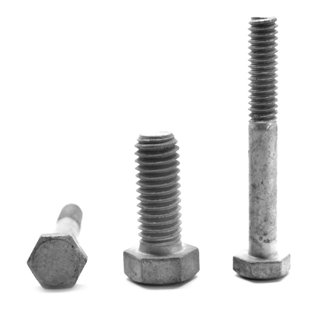 3/4x22-10 x 4 1/2x22 Coarse Thread Grade 5 Hex Cap Screw Medium Carbon Steel Hot Dip Galvanized L66049