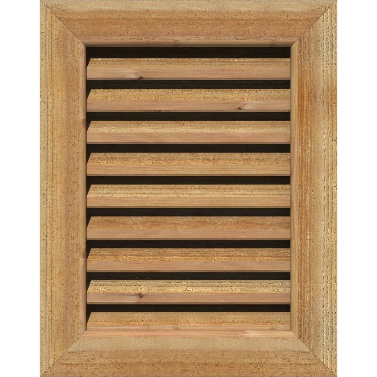 Unfinished Functional Vertical Gable Vent H350