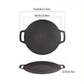 Non-stick Coating Round BBQ Grill Pan N115412