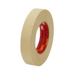 Tan Paper Core Masking Tape, 2 in x 60 yd, 24 per Case E735